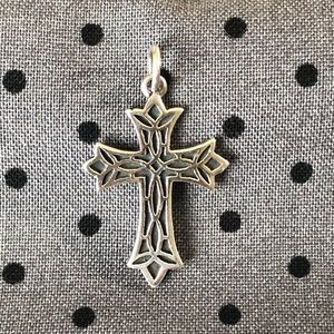 James Avery discontinued cross pendant